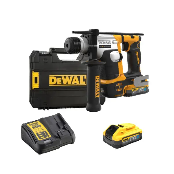 DeWALT DCH172E2T Accu boorhamer SDS-Plus 1,4J 18V XR 1.7Ah POWERSTACK in TSTAK