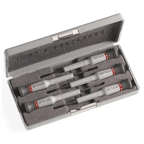 Facom Micro-Tech® Schroevendraaierset voor Sleuf en Phillips® Schroeven - AEF.J1PB
