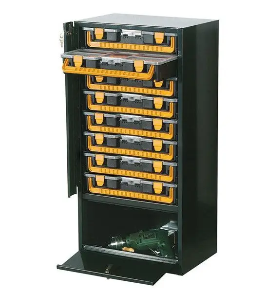 Little Jumbo 8x 203600 kofferkast met onderdelenkoffers - 201510