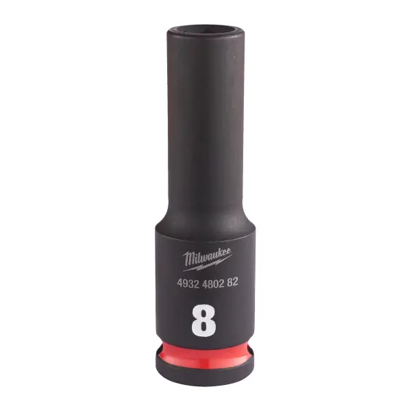 Milwaukee Dop SHOCKWAVE 3/8" lang 8mm - 4932480282