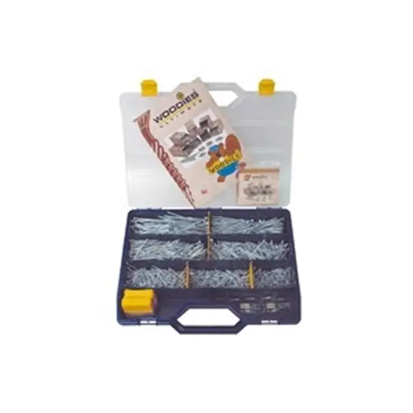 WOODIES® Assortimentskoffer Schroeven Torx Verzinkt Deeldraad - Ultimate - 61999005