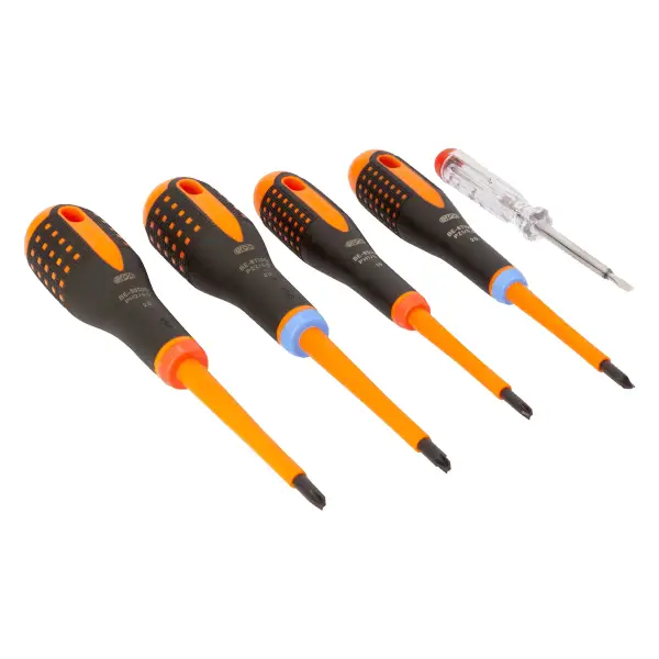 Bahco 5-delig ERGO™ Schroevendraaierset VDE - BE-9885S