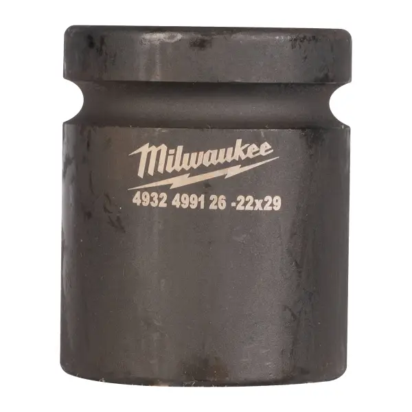 Milwaukee Rechthoekige Spoor Dop SHOCKWAVE 1" 22x29mm voor M18 FHIWF1R - 4932499126