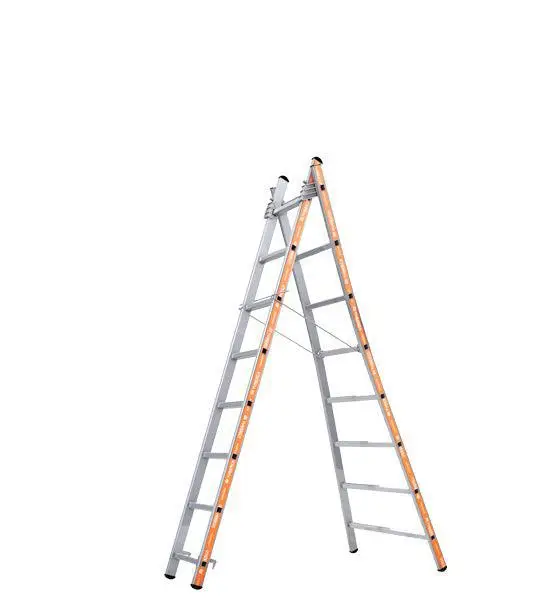 Little Jumbo 2x12 Reformladder met uitgebogen bomen - 1201252012