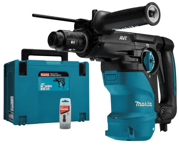 Makita HR3012FCJ Combihamer SDS-Plus 3,9J + snelwisselboorkop 1050W in Mbox