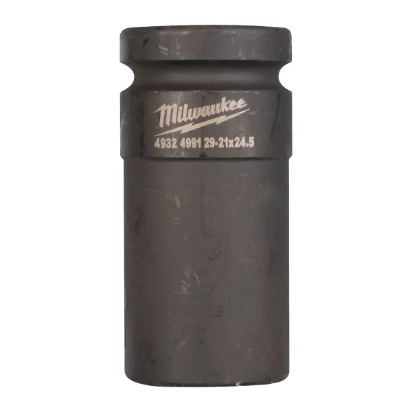 Milwaukee Rechthoekige Spoor Dop SHOCKWAVE 1" 21x24,5mm Diep voor M18 FHIWF1R - 4932499129