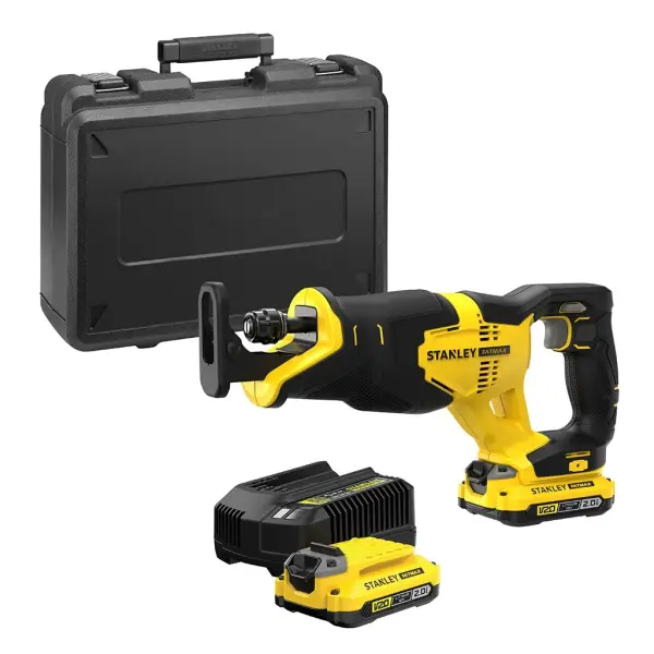 Stanley Fatmax® V20 18V 2X2.0AH Brushless Reciprozaag - SFMCS310D2K