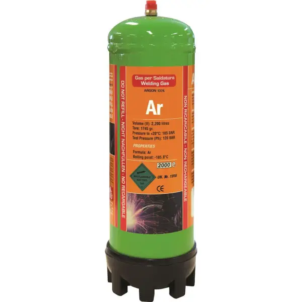 GYS 2.2L Wegwerpgasfles 100% Argon - 5193043688