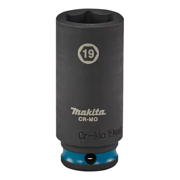 Makita 19 x 63 mm 3/8" Impact Black Krachtdop - E-16368