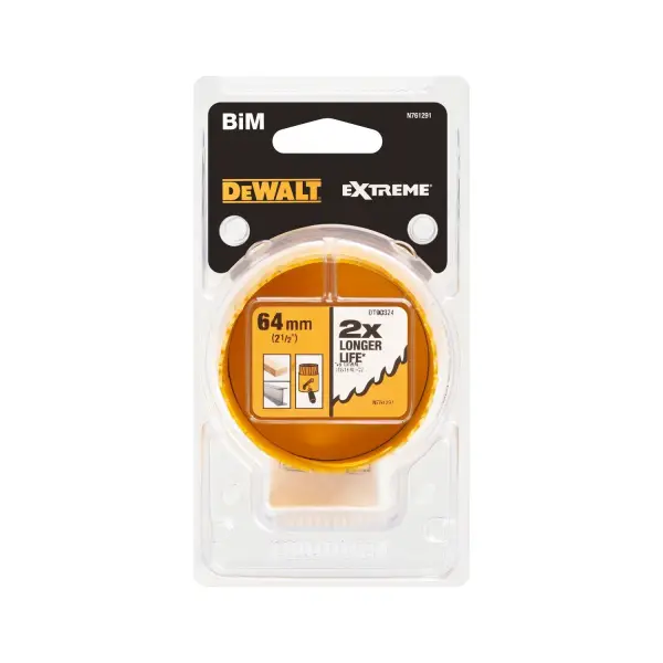 DeWALT 64mm Gatzaag BiMetaal - DT90324