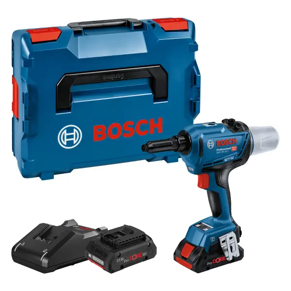 Bosch Professional PRO GRG 18V-16 C Accu popnageltang 2x 4.0Ah ProCore - 06019K5001