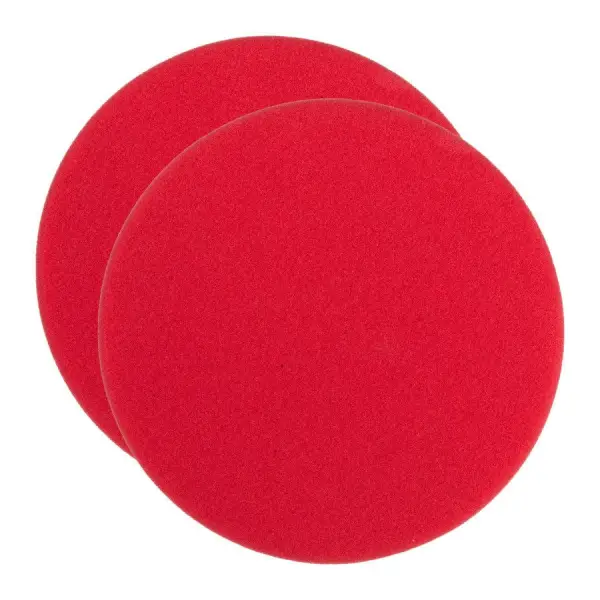Milwaukee 160mm 20mm Polijstpad Rood Grof | Dikte | (2 stuks) - 4932492316