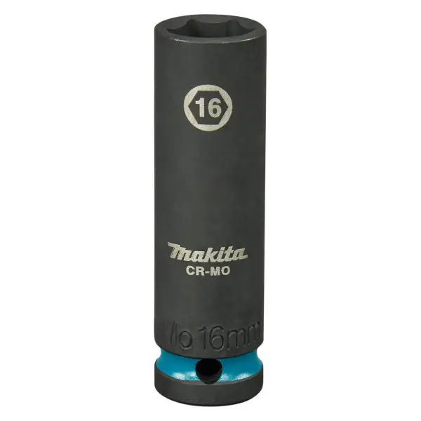 Makita 16 x 82 mm 1/2" Impact Black Krachtdop - E-16461