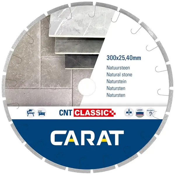 Carat Diamantzaag natuursteen CNTC Ø 350 mm, asgat 30,00 mm - CNTC350500
