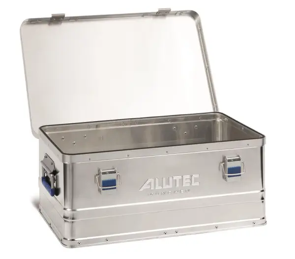 Alutec 560x370x245mm Aluminium kist BASIC 40 - ALU10040