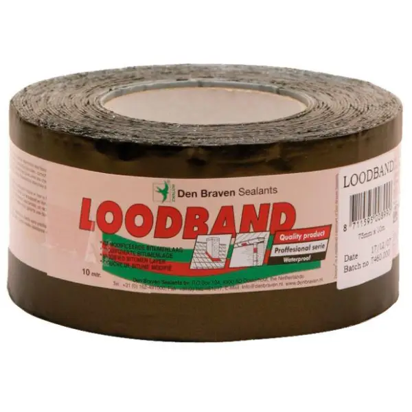 Zwaluw 15cm x 10m Loodband - 200429