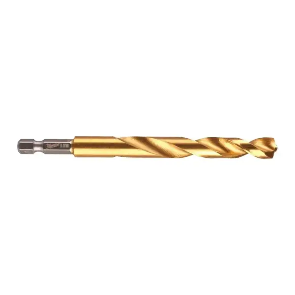 Milwaukee 10 x 120 mm Metaalboor Shockwave HSS-G TiN Red Hex (1 stuk) - 48894723