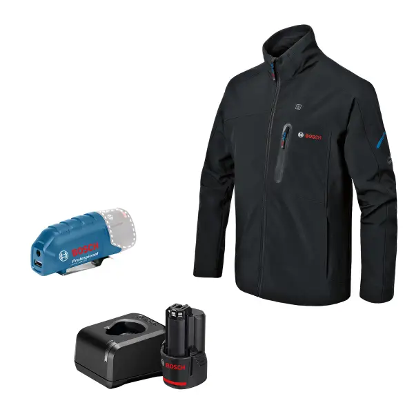 Bosch Professional PRO GHJ 12+18V XA L Verwarmde jas zwart 1x 2.0Ah - 06188000FZ