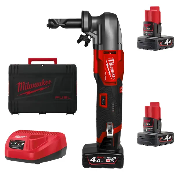 Milwaukee M12 FUEL™ FNB16-402X Accu knabbelschaar 1,6mm 12V 4.0Ah in HD-Box - 4933479619