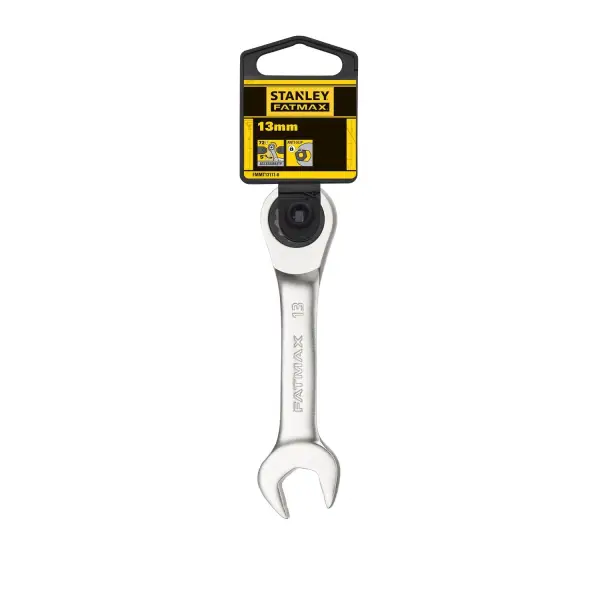 Stanley 13mm Stubby Ringsteeksleutel met ratel - FatMax - FMMT13111-0