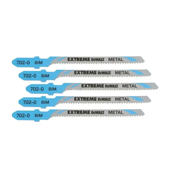 DeWALT Decoupeerzaagblad voor Metaal & Non-ferro (5 stuks) - T 118 EOF - DT2054