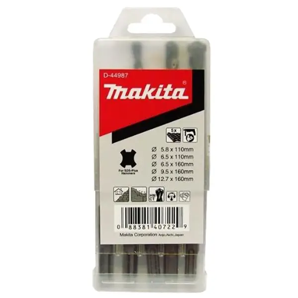 Makita 5-delig Betonboorset - B2S: - D-44987