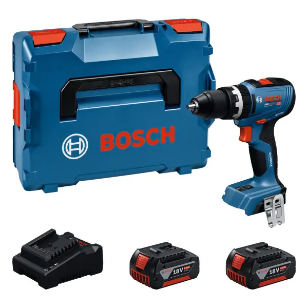 Bosch Professional GSB 18V-65 Accu klop-/schroefboormachine 18V 5.0Ah in L-Boxx - 06019N3303