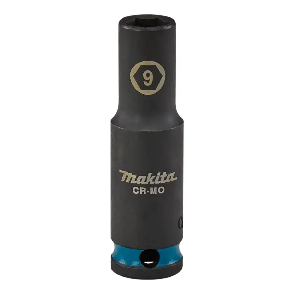 Makita 9 x 82 mm 3/8" Impact Black Krachtdop - E-16265