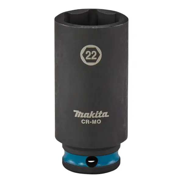 Makita 22 x 82 mm 3/8" Impact Black Krachtdop - E-16396