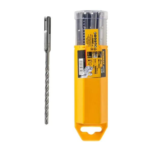 DeWALT 60x100x160mm SDS-Plus Boor XLR 4-snijder (10 stuks) - DT8956