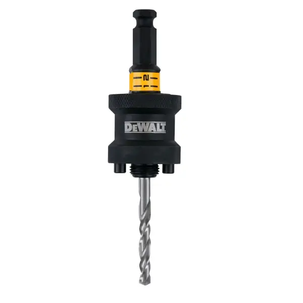 DeWALT 32-210mm Quick Connect Adapter 1/2" voor Gatzagen met Multimaterial Centreerboor - DT20625