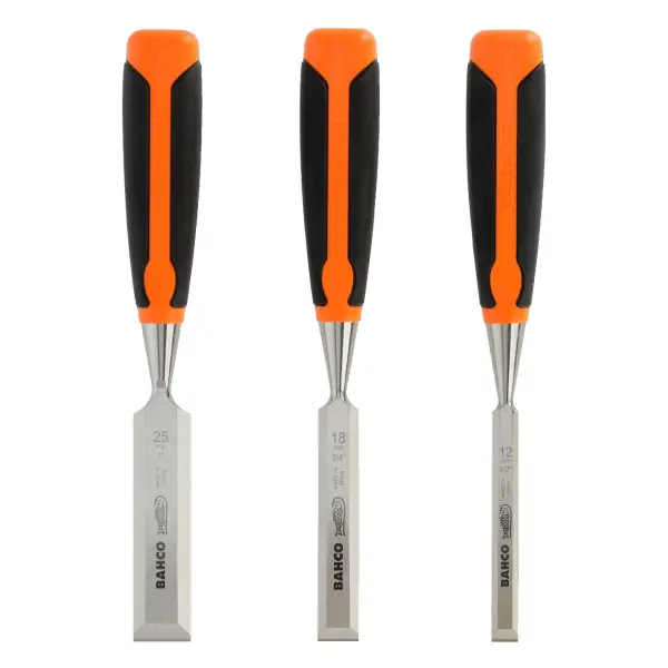Bahco 3-delig Hand Steekbeitelset - 424P-S3-EUR