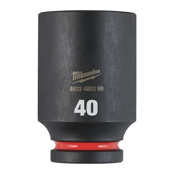 Milwaukee 40 mm 3/4" Krachtdop lang - ShockWave™ - 4932480399