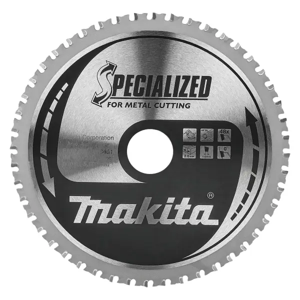 Makita 185 x 30 mm 48-tands Cirkelzaagblad Staal | Specialized - B-33451