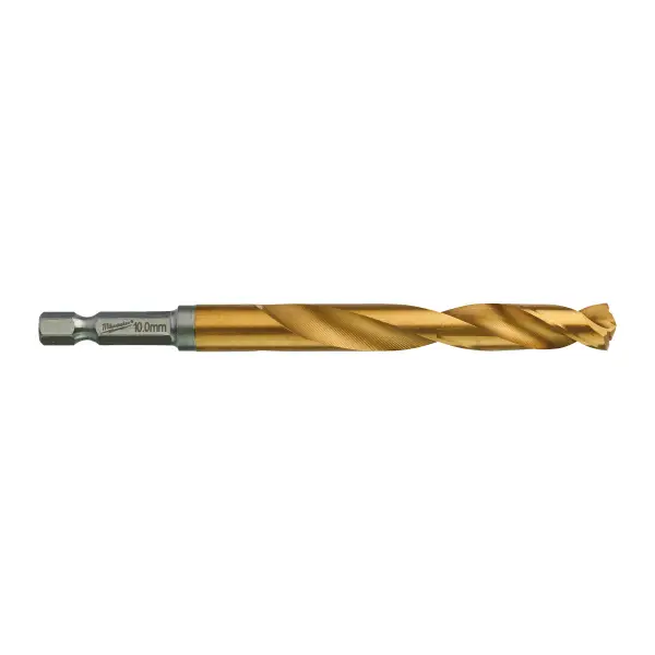 Milwaukee Metaalboor HSS-G Ti. SHOCKWAVE RED HEX 10 mm (5 stuks) - 4932478184