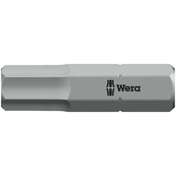 Wera 6.0 mm x 25 mm 840/1 Z Hex-Plus binnenzeskant bit - 05056330001