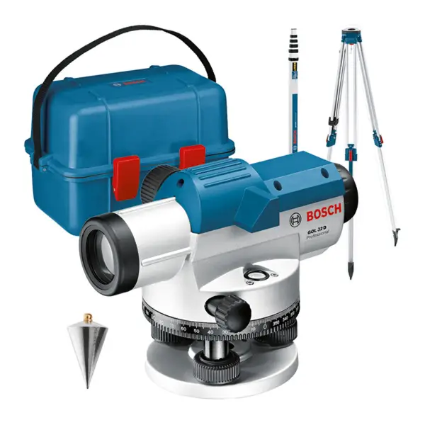 Bosch Professional PRO GOL 32 D + BT 160 + GR 500 Optisch nivelleertoestel (360 graden) - 0601068502
