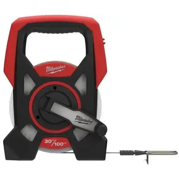 Milwaukee 30m Lange metalen meetband Open Reel - / 100ft - 48225203
