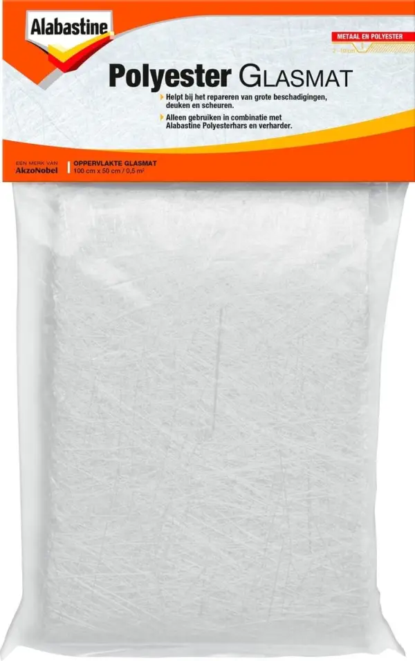 Alabastine Polyester Glasmat 0,5M2
