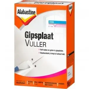Alabastine Gipsplaatvuller (poeder) 2KG