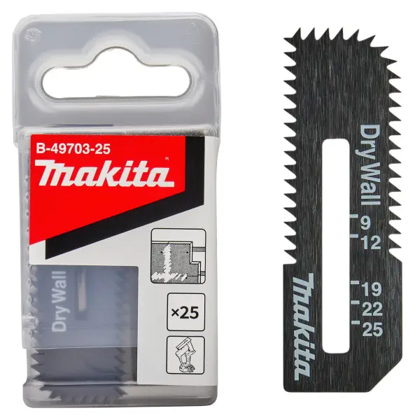 Makita Gipsplaat zaagblad voor gipszaag (25 stuks) - B-49703-25