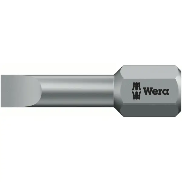 Wera 0.5 x 4.0 x 25 mm 800/1 TZ sleuf bit - 05056203001