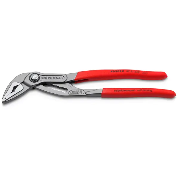 Knipex 32 mm 263 mm Cobra® ES Waterpomptang extra-slank met antslip - capaciteit - 87 51 250