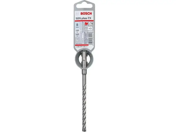 Bosch SDS-Plus Hamerboor 4-Snijder - Professional 8x100x165mm. - 2608576131