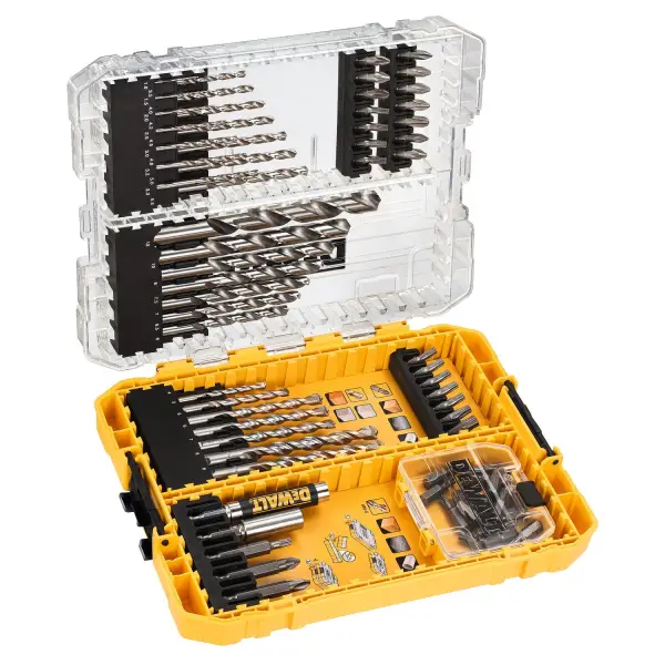 DeWALT 72-delig EXTREME™ Schroefbit- en borenset in TOUGH CASE - DT70761