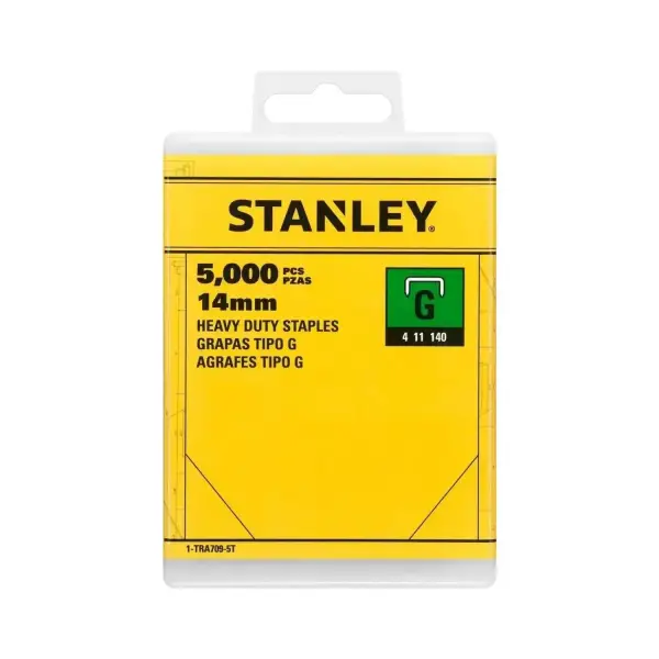 Stanley 14mm Nieten Type G (5000 stuks) - 1-TRA709-5T