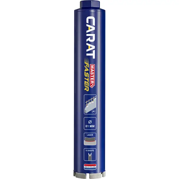 Carat Diamantboor laser beton Ø 101 mm, lengte 300 mm, M30 - EMF1013005