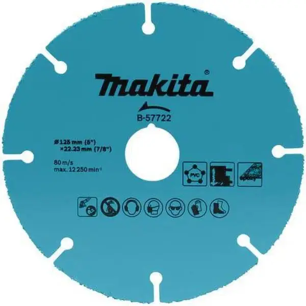 Makita 125x22,23x2,0mm Doorslijpschijf - B-57722