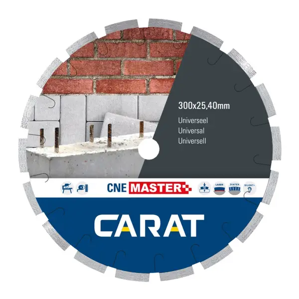 Carat Diamantzaag universeel CNEM Ø 350 mm, asgat 30,00 mm - CNEM350500