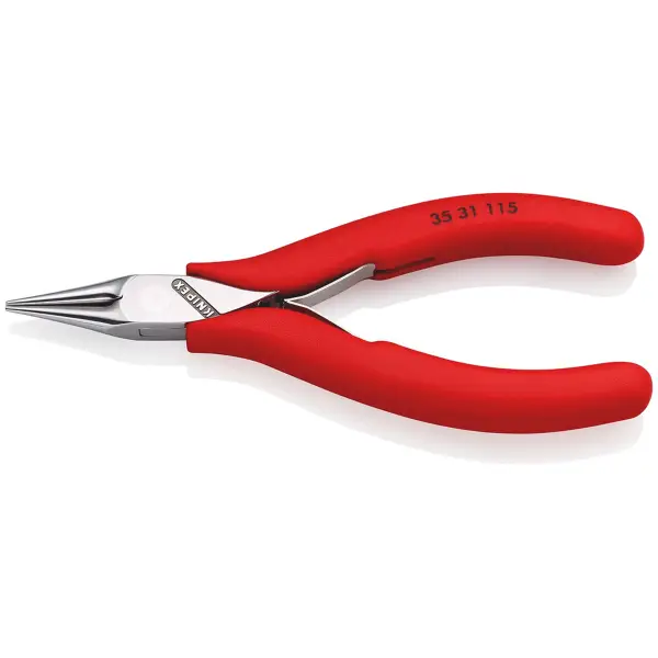 Knipex 114 mm Elektronica-grijptang met doorgestoken scharnier - 35 31 115